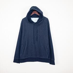 3SIXTEEN 2X Heavyweight Pullover Hoody fleece Sweatshirt indigo